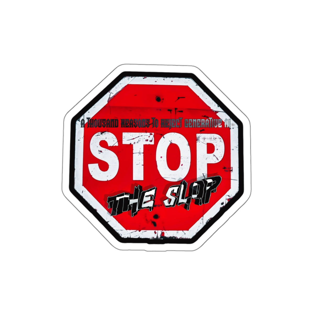 Stop the Slop Sticker
