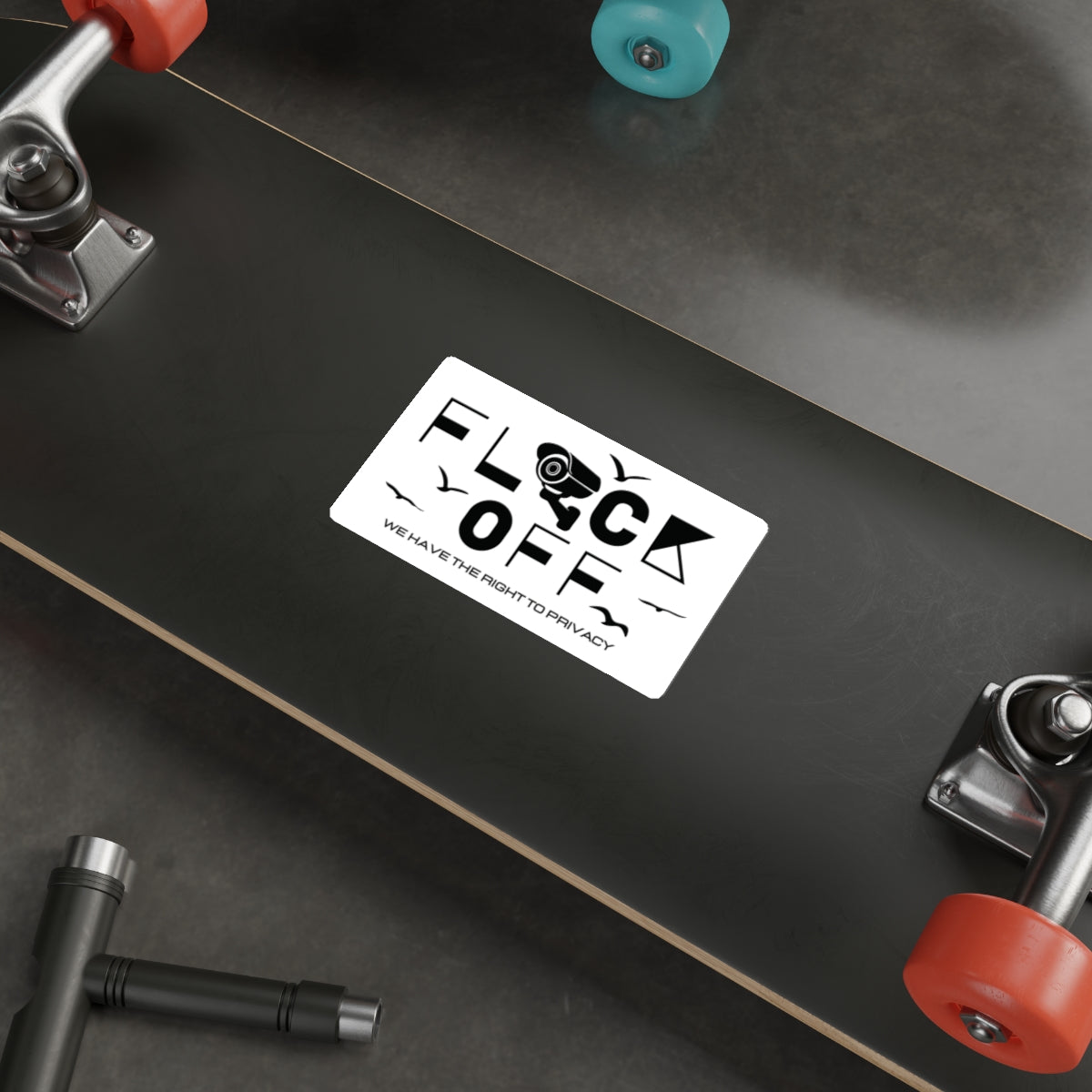 Flock Off Stickers