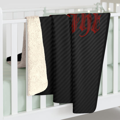 Creature of the Night Sherpa Lined Blanket