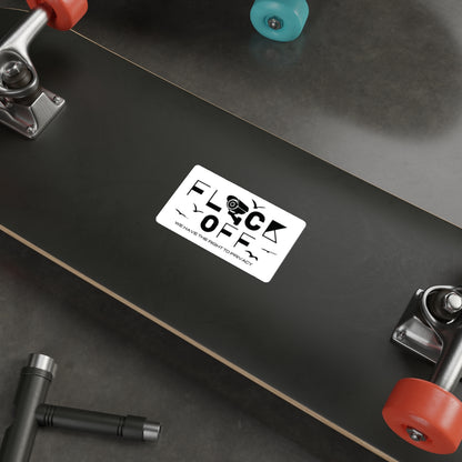Flock Off Stickers
