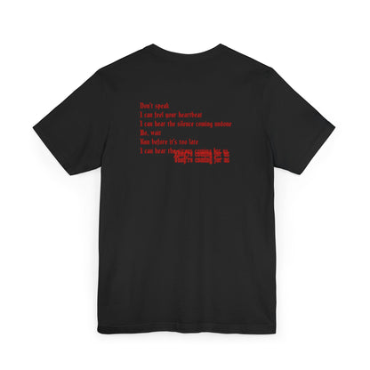 Coming For Us Lyrics Black T-Shirt