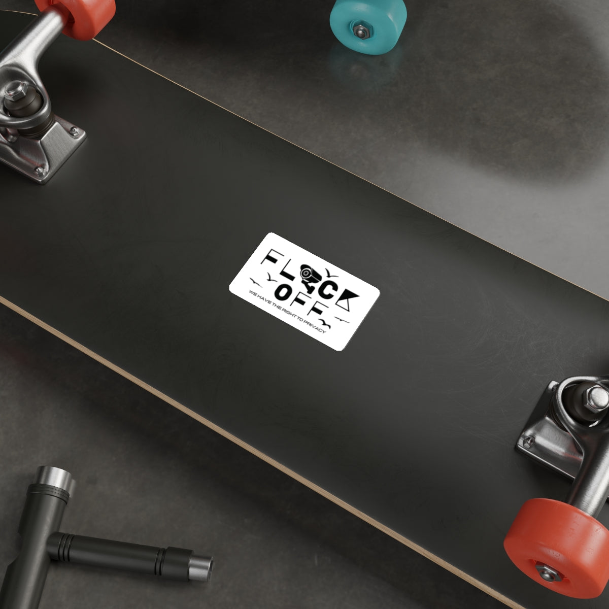Flock Off Stickers