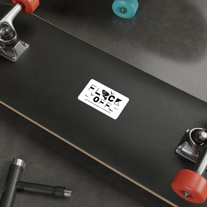 Flock Off Stickers