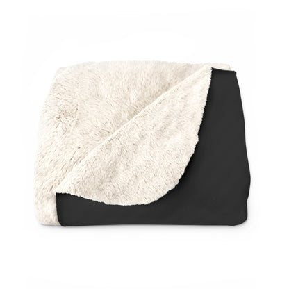 Creature of the Night Sherpa Lined Blanket