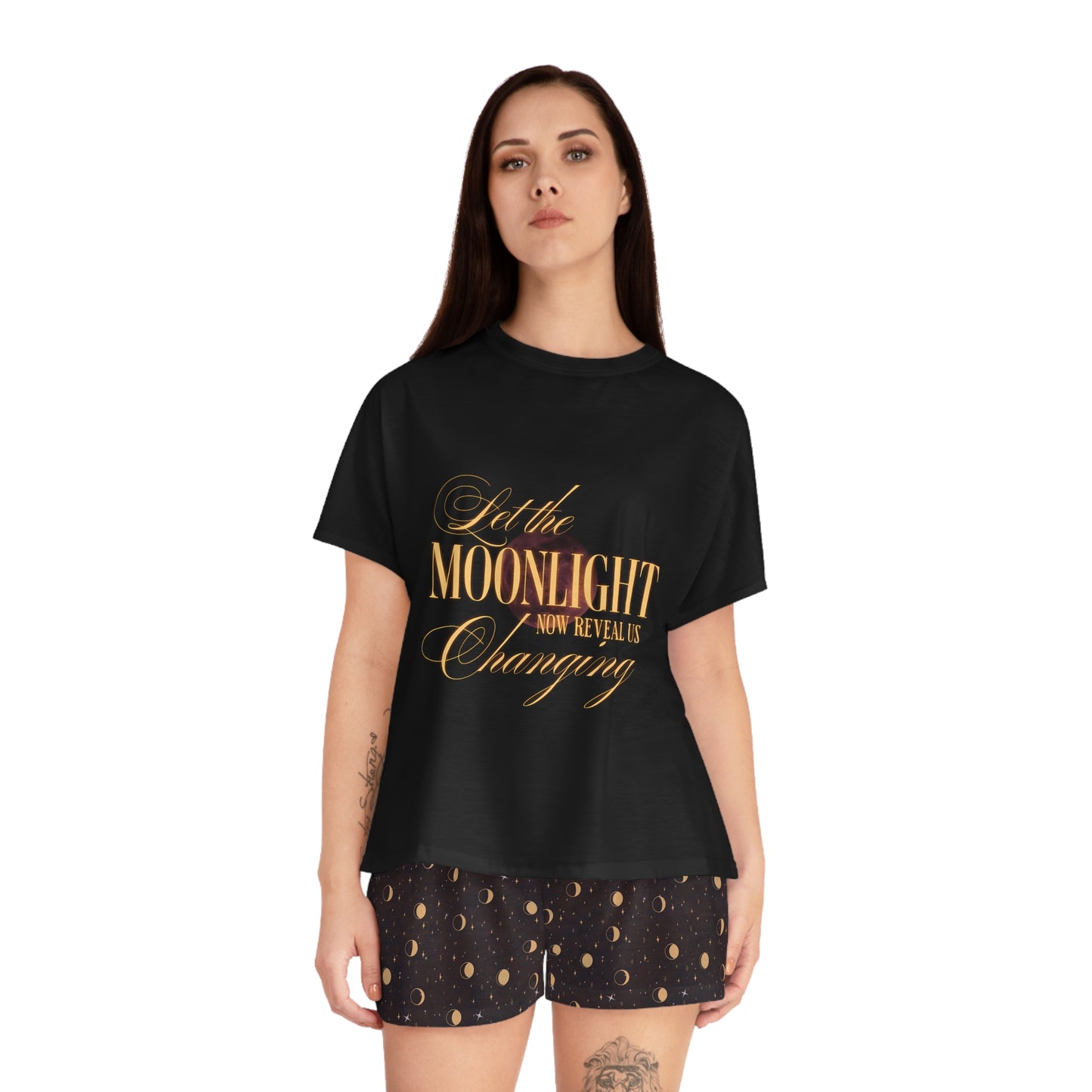 Moonlight Pajama Shorts Set