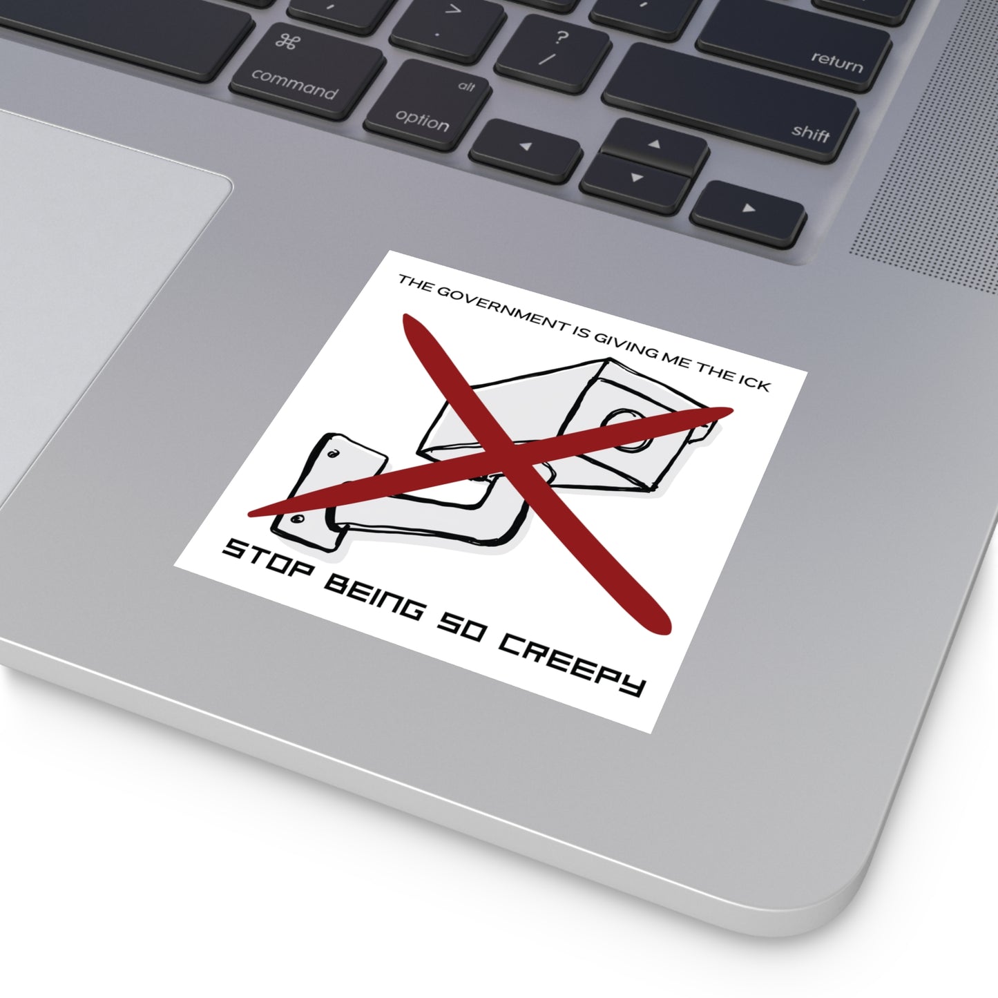 Anti-Surveillance Sticker