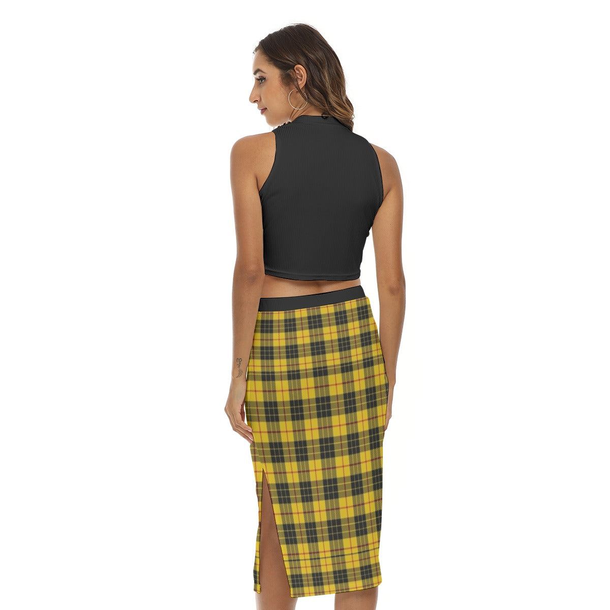 Caution: Beautiful Top & Midi Skirt Set