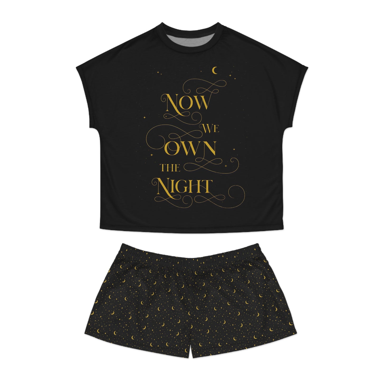Own The Night Pajama Shorts Set