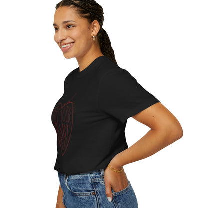 Feel Your Heartbeat Black T-Shirt
