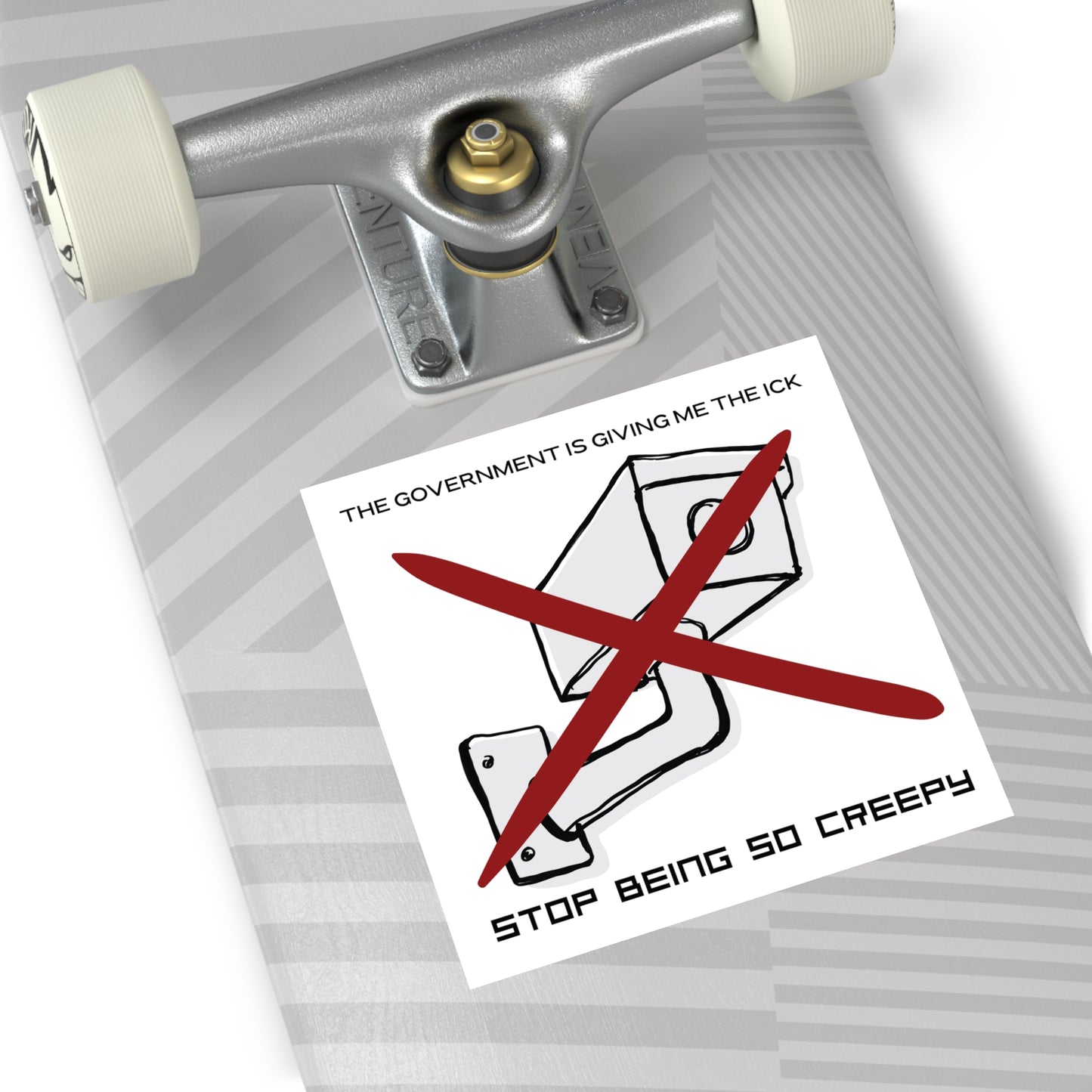 Anti-Surveillance Sticker