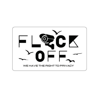 Flock Off Stickers