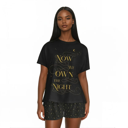Own The Night Pajama Shorts Set