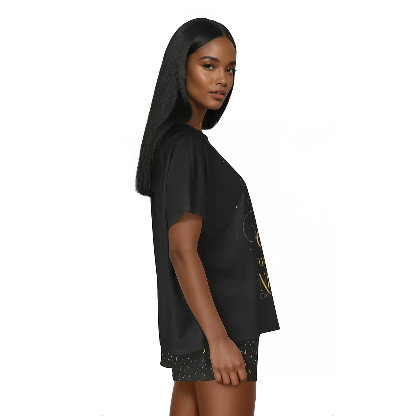 Own The Night Pajama Shorts Set