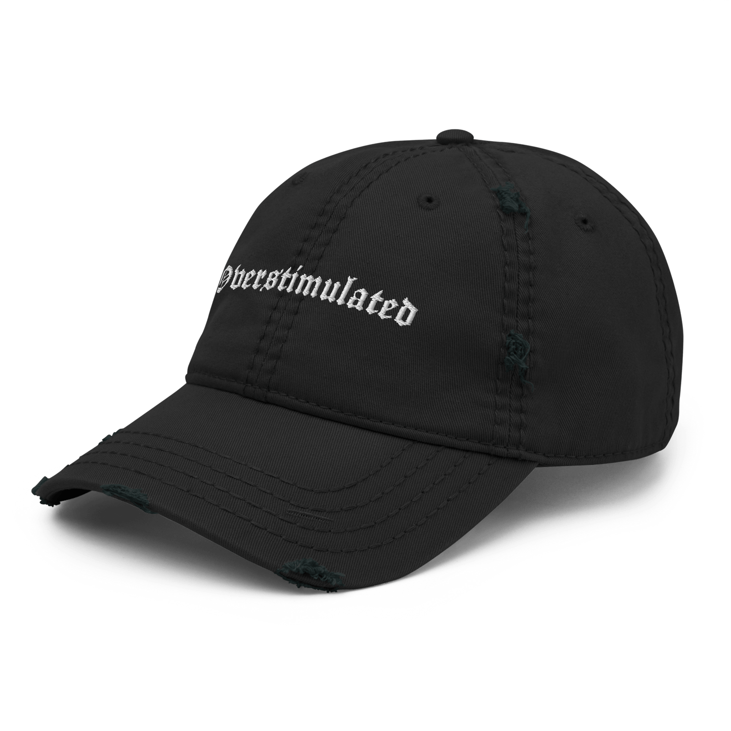 Overstimulated Distressed Dad Hat