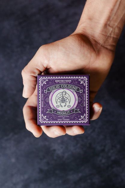 Moonlit Solid Cologne - 0.35 oz Liner + Vessel